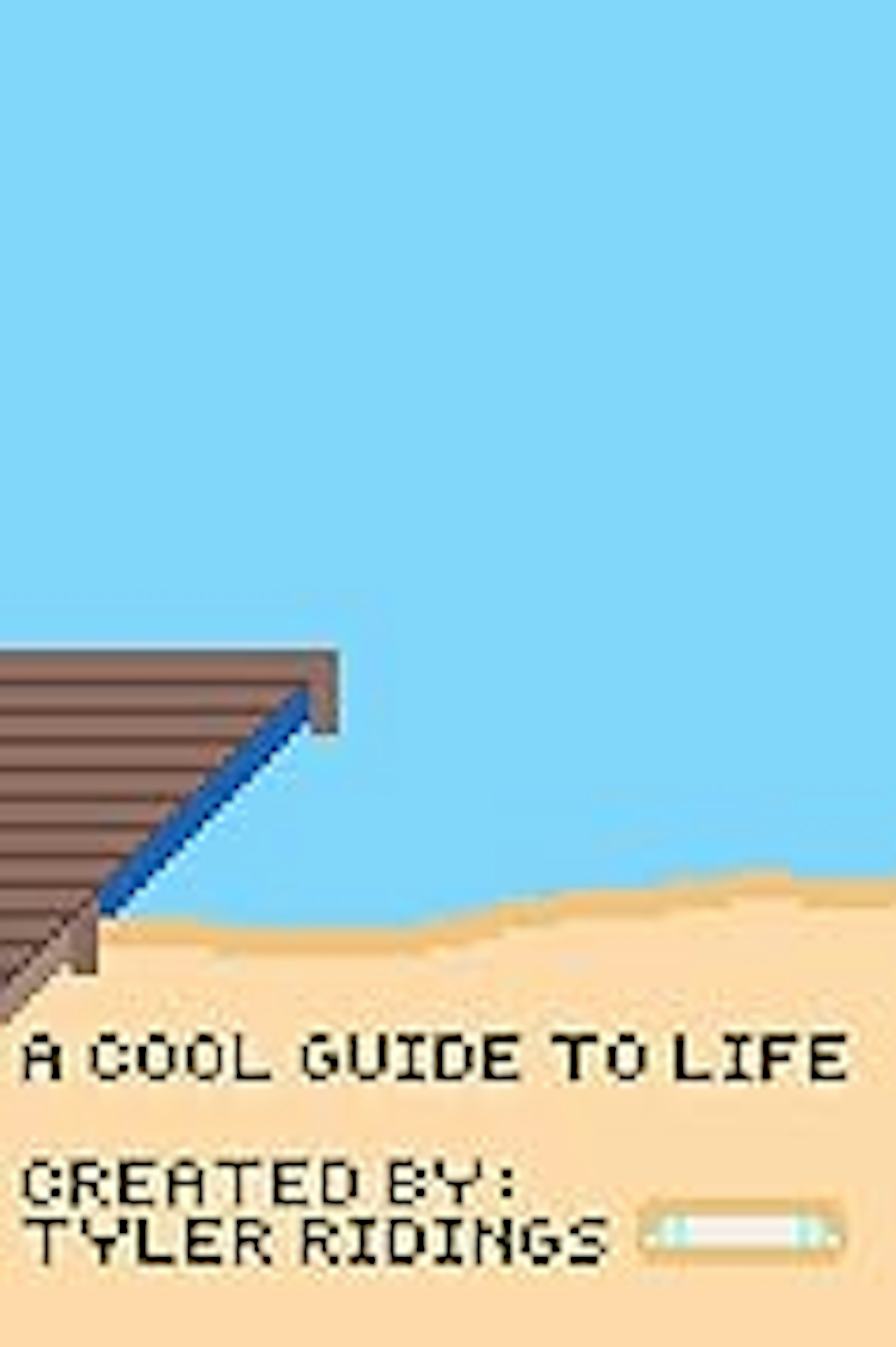 a book cover for A COOL Guide To Life